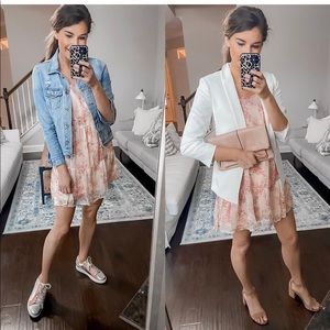 Spaghetti strap floral dress